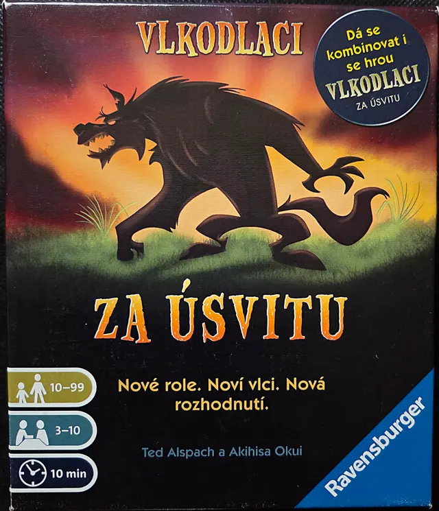 Obal deskové hry Vlkodlaci za úsvitu