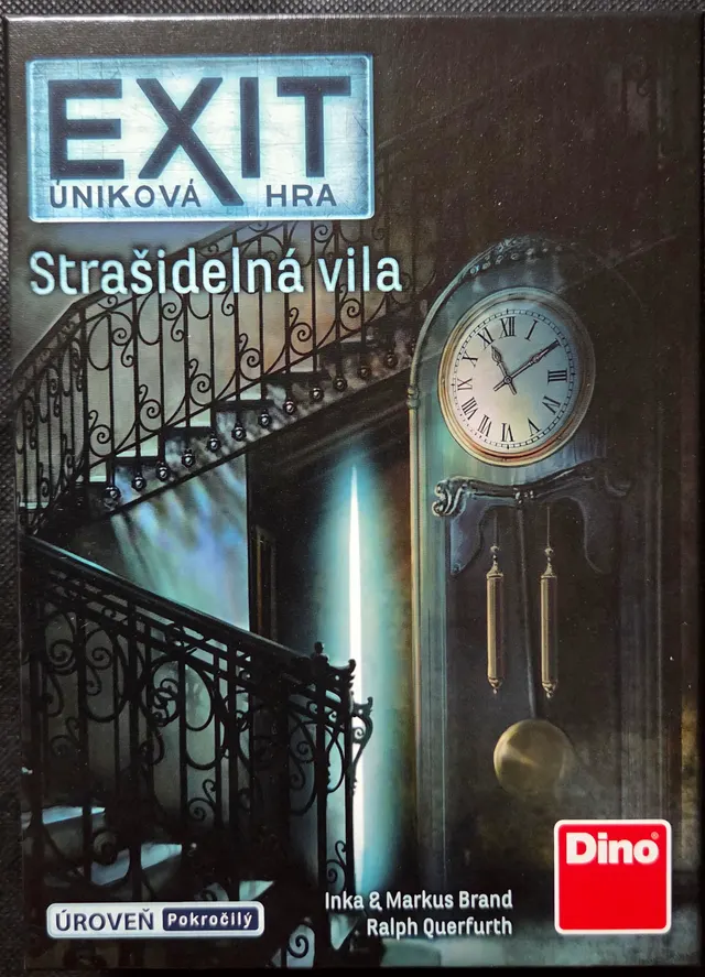 Obal deskové hry Exit: Úniková hra - Strašidelná vila