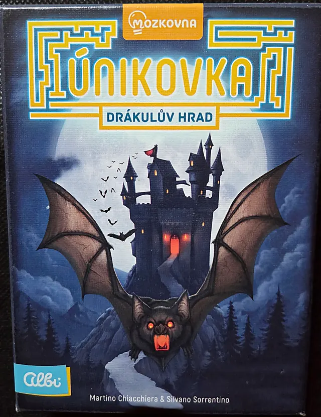 Obal deskové hry Únikovka: Drákulův hrad