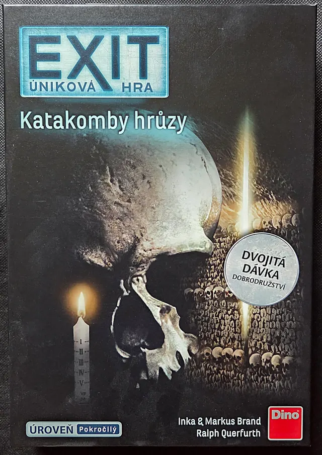 Obal deskové hry Exit: Úniková hra – Katakomby hrůzy