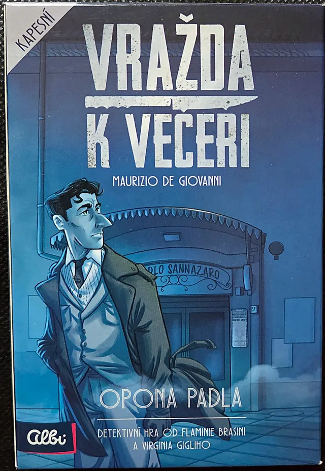 Obal deskové hry Vražda k večeři: Opona padla