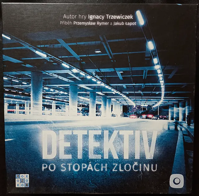 Obal deskové hry Detektiv: Po stopách zločinu