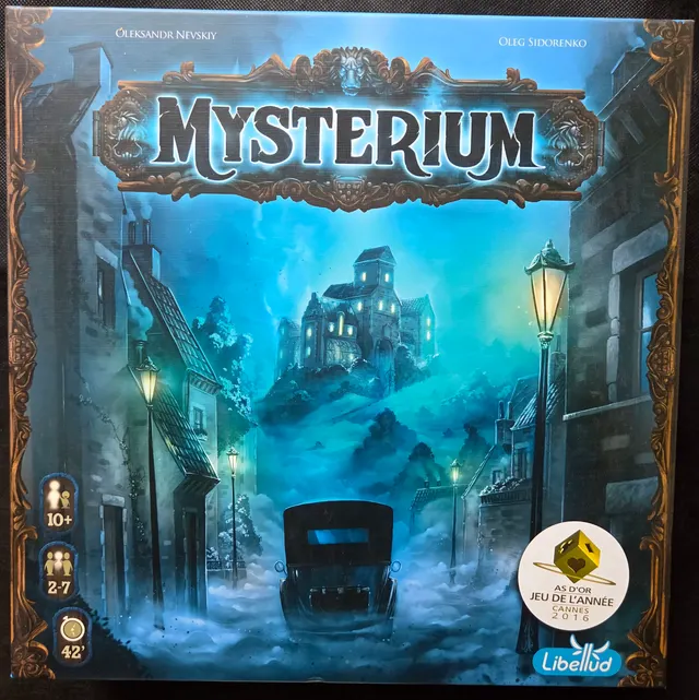 Obal deskové hry Mysterium