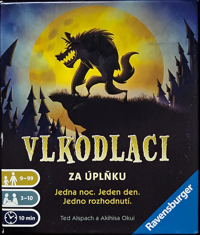 Obal deskové hry Vlkodlaci za úplňku