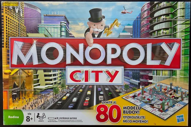 Obal deskové hry Monopoly City