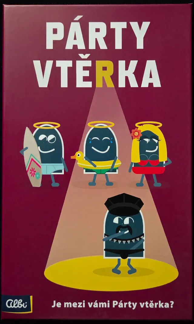 Obal deskové hry Párty vtěrka