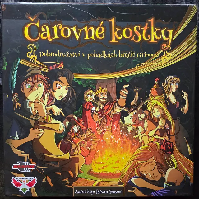 Obal deskové hry Čarovné kostky