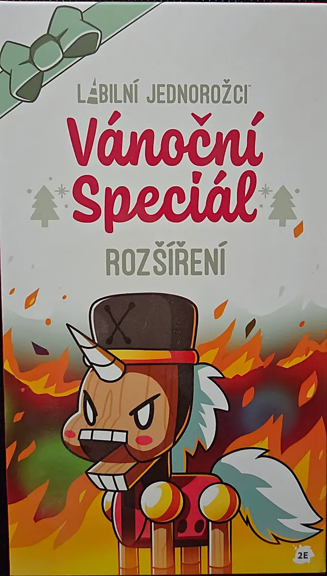 Obal deskové hry Labilní jednorožci: Vánoční speciál