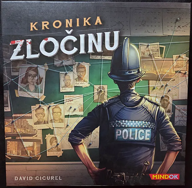 Obal deskové hry Kronika zločinu
