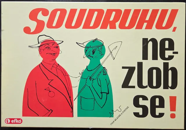 Obal deskové hry Soudruhu, nezlob se!
