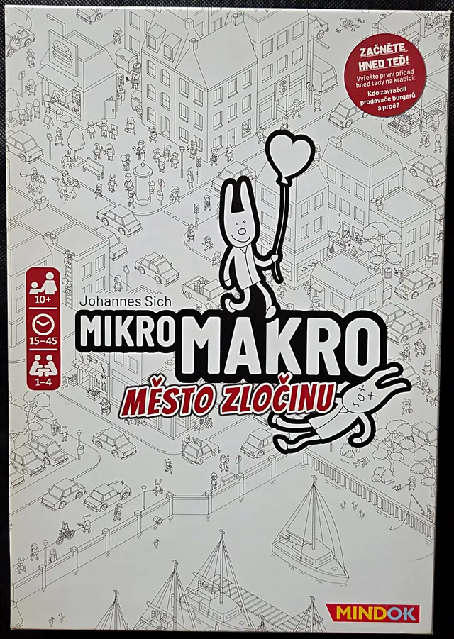 Obal deskové hry MikroMakro: Město zločinu