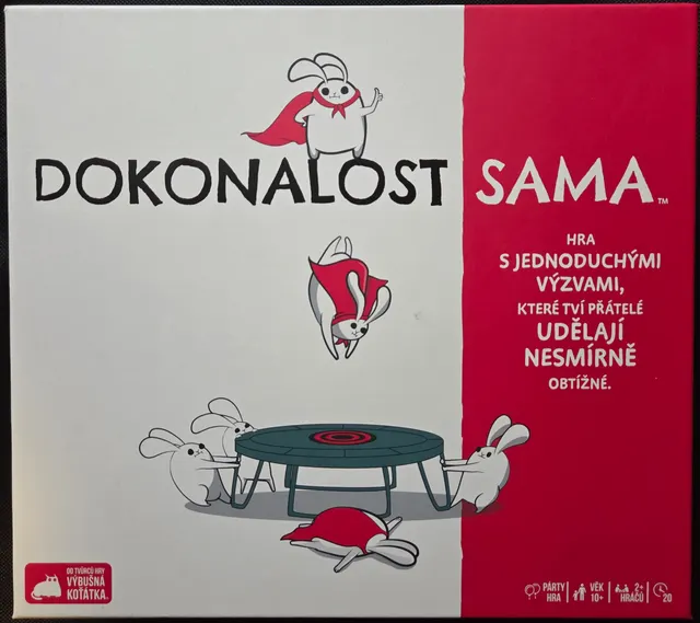 Obal deskové hry Dokonalost sama