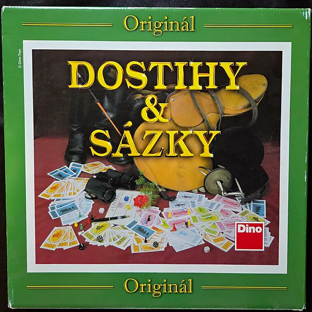 Obal deskové hry Dostihy & sázky