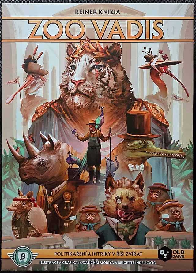 Obal deskové hry Zoo Vadis