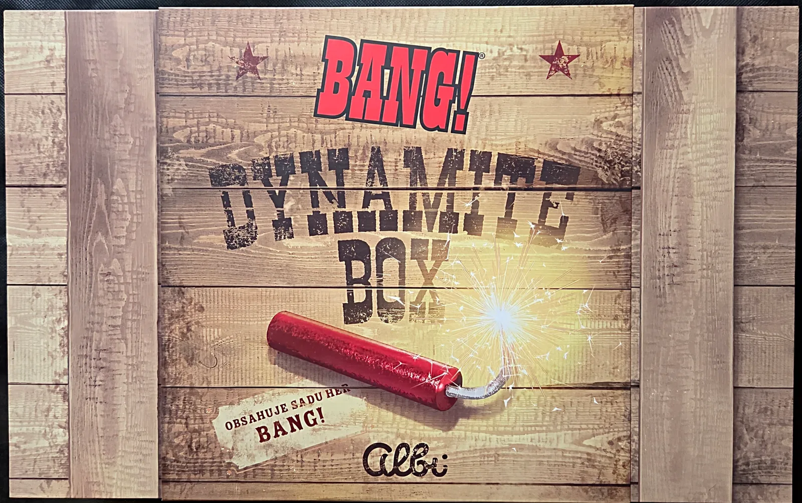 Obal deskové hry BANG! Dynamite Box