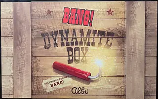 Obal deskové hry BANG! Dynamite Box