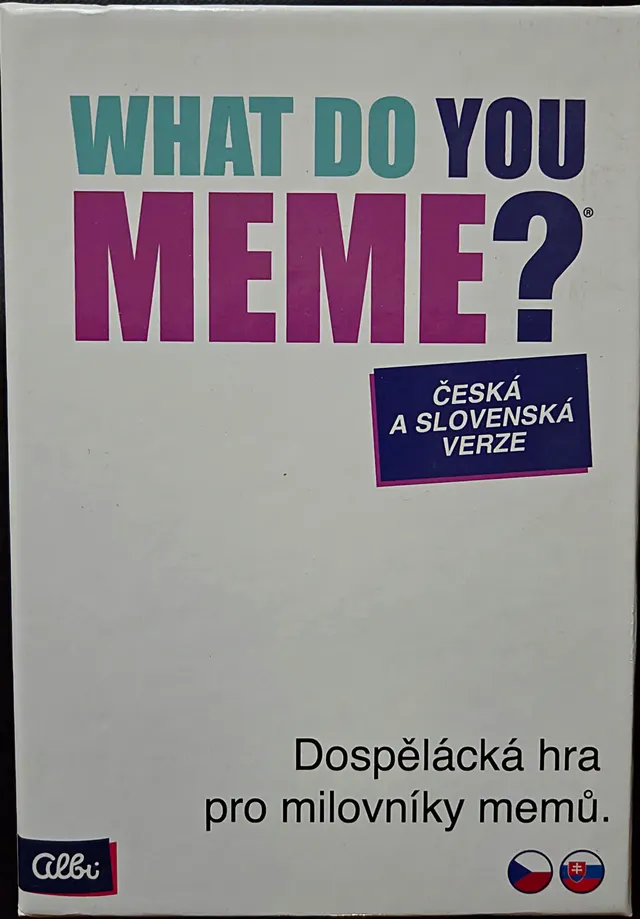 Obal deskové hry What Do You Meme?