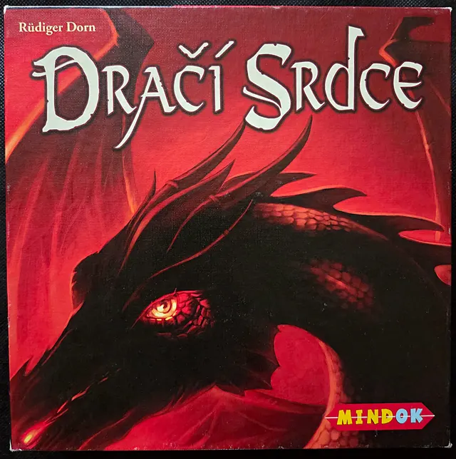 Obal deskové hry Dračí srdce