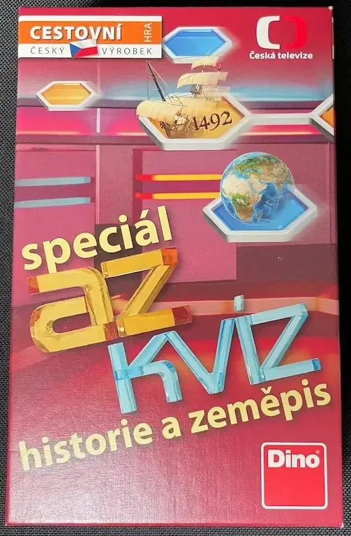 Obal deskové hry AZ kvíz SPECIÁL: Historie a zeměpis