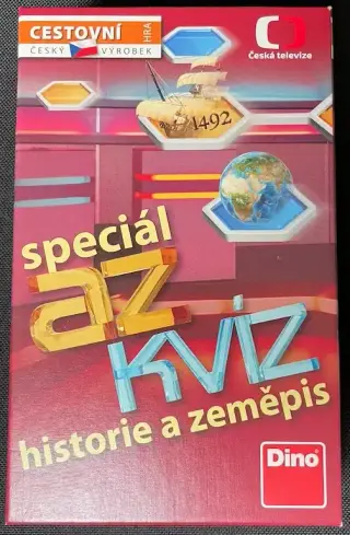 Obal deskové hry AZ kvíz SPECIÁL: Historie a zeměpis