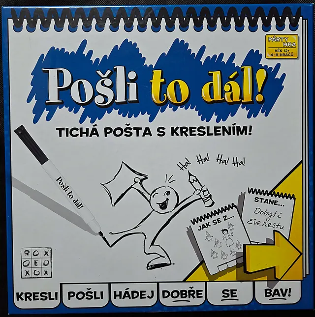 Obal deskové hry Pošli to dál