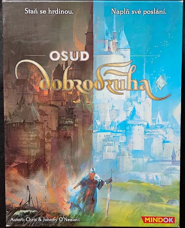 Obal deskové hry Osud dobrodruha
