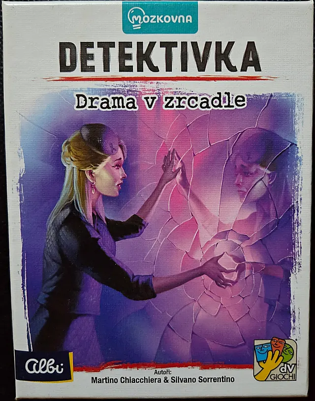 Obal deskové hry Detektivka: Drama v zrcadle