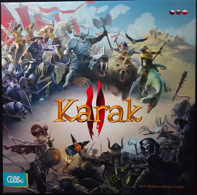 Obal deskové hry Karak II