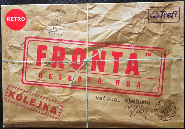 Obal deskové hry Fronta