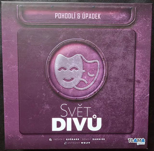 Obal deskové hry Svět divů: Pohodlí & úpadek