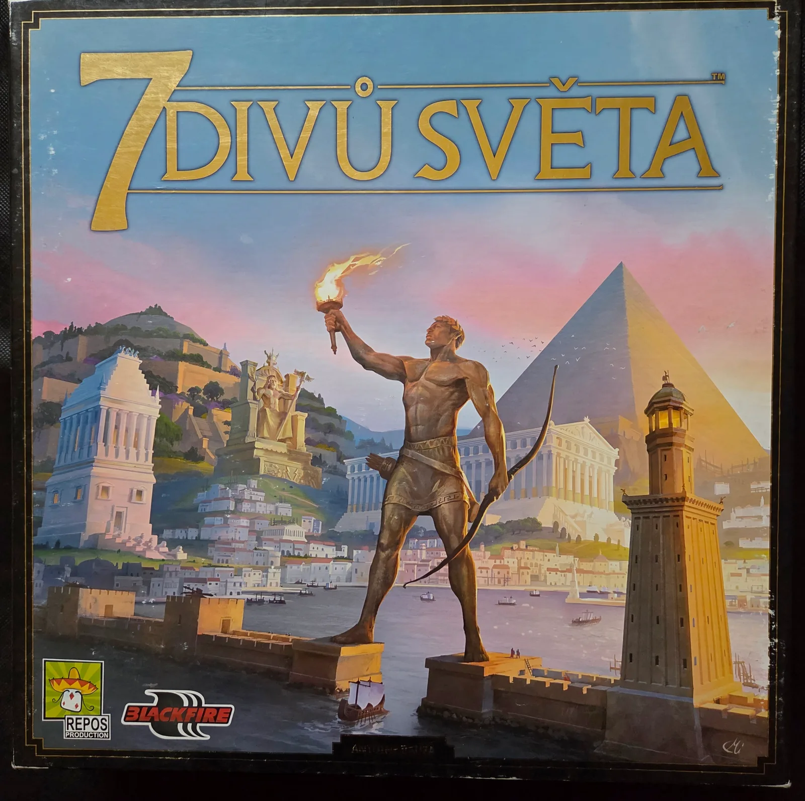 Obal deskové hry 7 Divů světa (druhá edice)