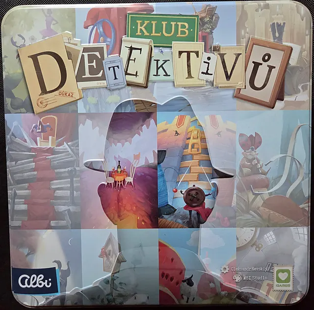 Obal deskové hry Klub detektivů