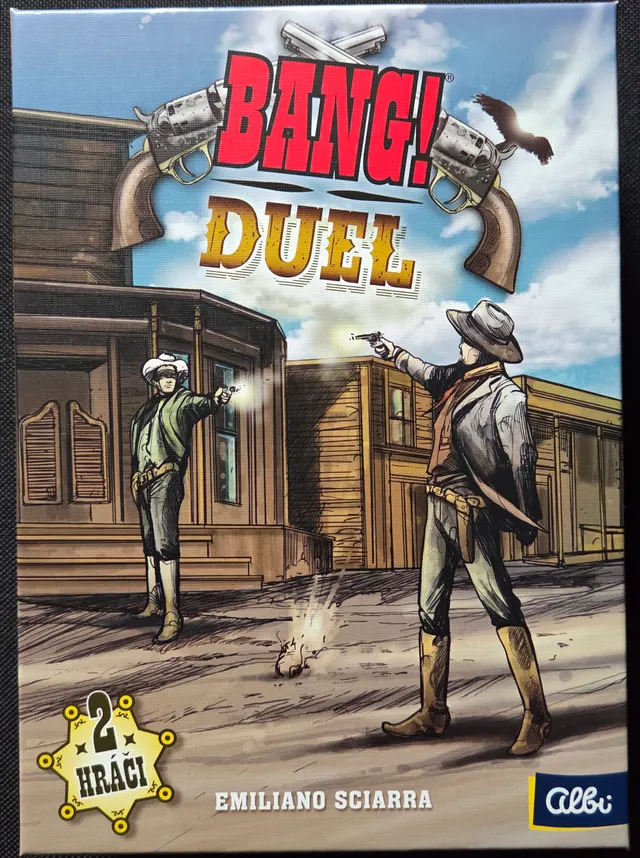 Obal deskové hry Bang! Duel