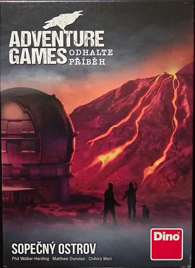 Obal deskové hry Adventure Games: Sopečný ostrov