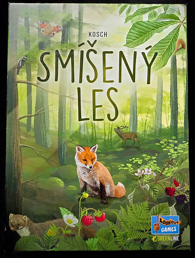 Obal deskové hry Smíšený les